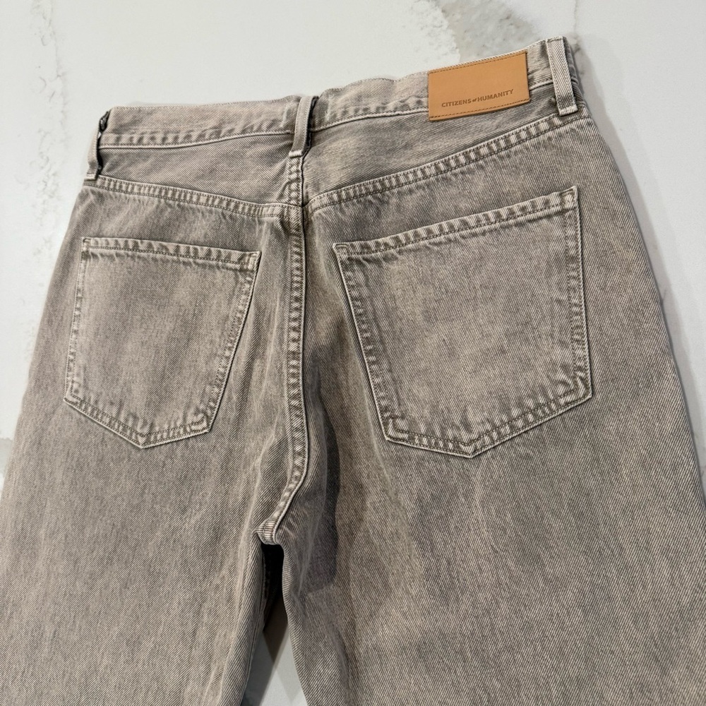 Citizens Of Humanity Jolene High Rise Vintage Slim Crop Jeans Women’s 29 Taupe - Picture 9 of 13
